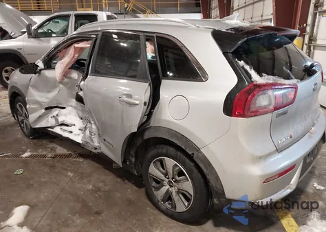 2017 Kia Niro Lx from USA, damaged, VIN KNDCB3LC6H5092387